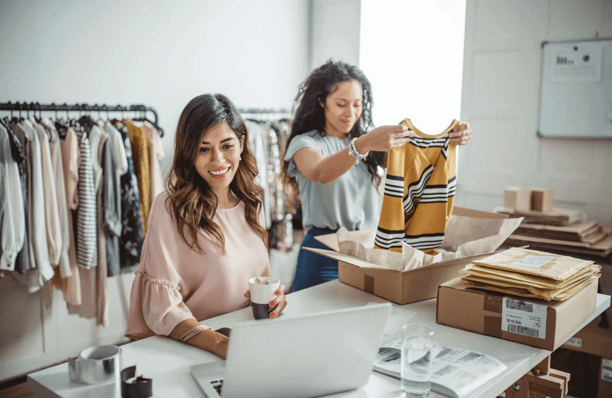Propriétaire d'une entreprise de mode