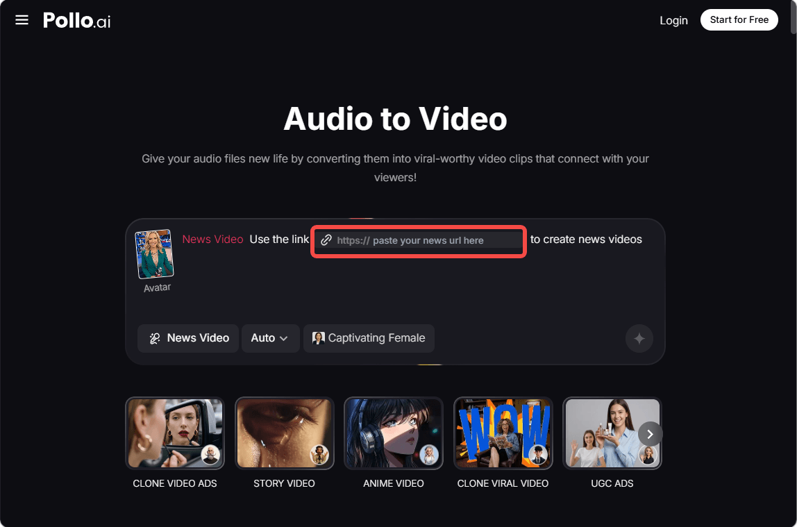 Contenu audio et vidéo